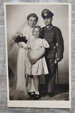 Soldat Orden Frau Maid Dame Hochzeit Mädchen 2.WK (8,5x13,5)Orig. Foto Postkarte