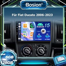Für Fiat Ducato 2006-2023 Android 15 CarPlay Autoradio Navigation GPS★6GB+128GB★