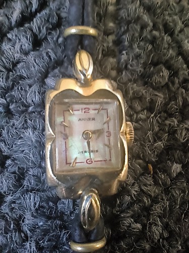 Antike damen armbanduhr anker - antike, damen-armbanduhr