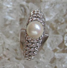 Ring mit Perle Perlen in aus