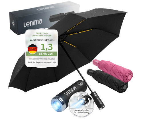Lenima regenschirm mit - mit, licht