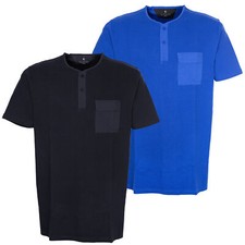 Kitaro T Shirt Henley Herren