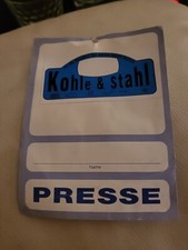 ADAC Rallye Kohle &Stahl 1989 Presseausweis