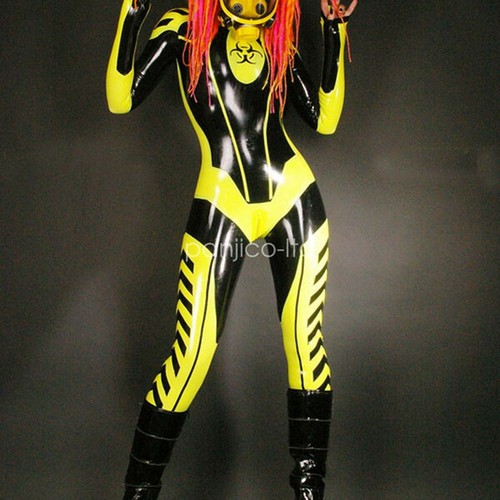 Cosplay latex rubber catsuit - cosplay,