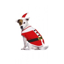 WEIHNACHTSMANN KOSTÜM FÜR HUNDE WEIHNACHTEN KARNEVAL KLEID GUIRMA HUNDE UNISEX