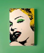 Blech- Metallschild- *MARILYN