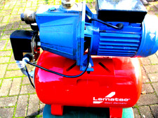 Lematec Hauswasserwerk HWW900   Gartenpumpe Wasserpumpe mit Wasserhahn