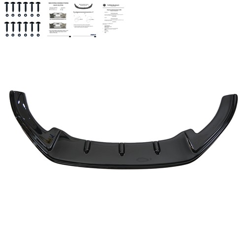 Frontlippe schwarz glanz - frontlippe,