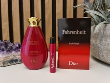 Luxusproben C.Dior Hypnotic Poison Lait Satine Body Lotion & Parfum Fahrenheit 