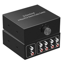 Cinch RCA L/R Audio Switch