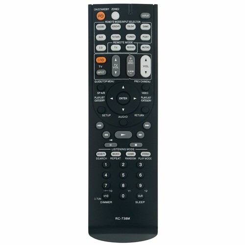 Neu 738m für onkyo audio - rc-738m,