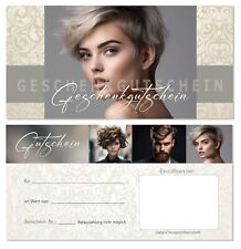 Geschenkgutscheine Gutscheine Friseursalon Friseur Coiffeur Hairstylist