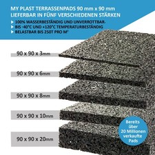 50 Stück Terrassenpad