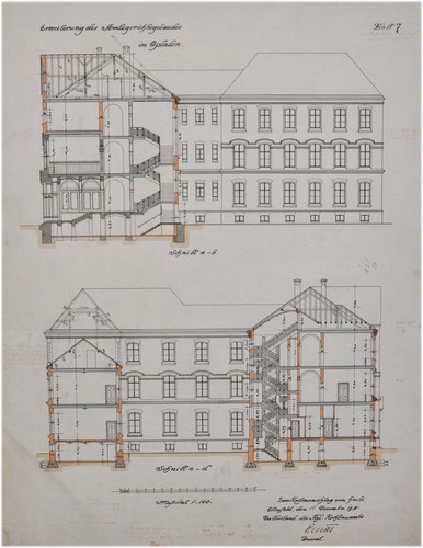 Erweiterung des amtsgerichtes - des,