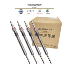4x ORIGINAL VW GLÜHKERZEN FÜR AUDI A1 A3 A4 A5 VW GOLF PASSAT SKODA SEAT 2.0 TDI