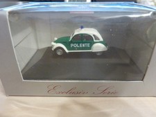 183918 Herpa Citroen 2 CV "Polente" Exclusiv Serie in PC Vitrine unbespielt OVP