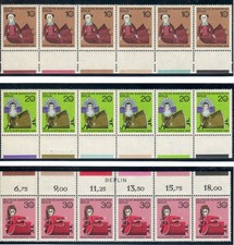 3 Berlin 6er-Streifen mit