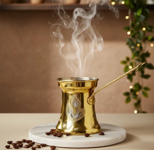 Mokka kaffeekanne kupfer - mokka,