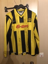 Borussia Fan Trikot Mit Unterschriften 