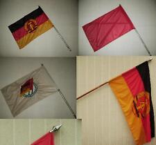 alte DDR Fahne Arbeiterfahne DSF Fahne  rote Fahne Stange Alustange