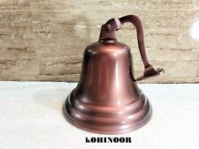 Handmade Solid Messing 8 " Tür Glocke Kupfer Lackierung Zuhause Küche Außen