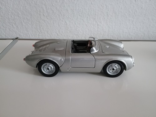 Porsche 550 silbergrau 1 18 - 550,, silbergrau,