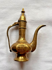 Arabische Kaffee Kanne, Messing, Miniatur Dallah
