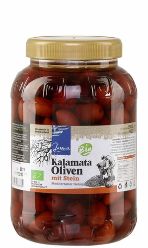 Bio kalamata oliven mit stein - mit,