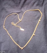 K E T T E  Flachpanzerkette -EBELIN- goldfarben - verstellbar