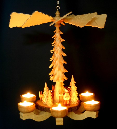 Teelicht decken pyramide - teelicht,