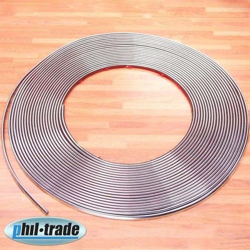 Chrom zierleiste 6mm 15m - chrom,