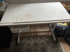 Kinderschreibtisch Schüler Kiefernholz höhenverstellbar + neigungsverstellbar