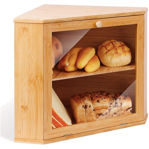 Bambus brotkasten etagen - brotkasten,