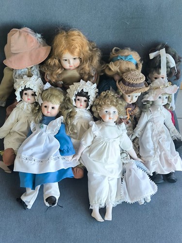 Puppensammlung porzellan - porzellan, 11