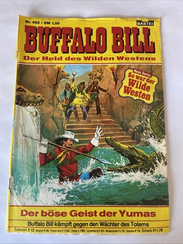 Buffalo bill comic - buffalo,