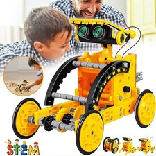 DIY Solar Roboter Spielzeug 12in1 Solar Robot Kit Kinder Lernspielzeug Geschenk