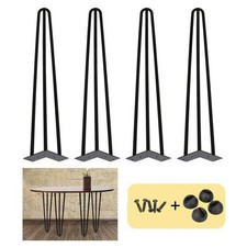 4x Hairpin Tischbeine Legs Schreibtisch Möbelfuß Hairpins Tischkufen Haarnadel