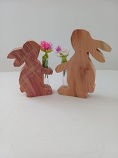 2 er Set Oster Deko Häschen