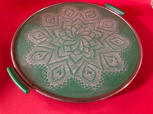 Midcentury ddr torten tablett - midcentury,