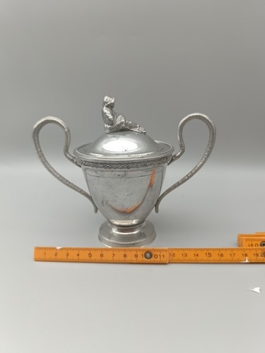 Antik zinn deckel pokal 1800 - antik,