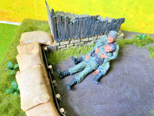 Handbemalt 2 deutscher aus Resin 1:16