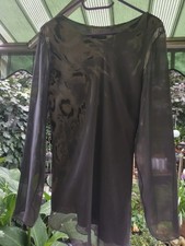 Traumhafte Seiden Tunika-Bluse Aus Italien Hoher NEUPREIS 