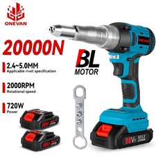 Für Makita 18V Akku Nietpistole 20000N Elektrisch Blindnietgerät Popnietenzange