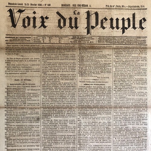 Zeitung die stimme des - zeitung,