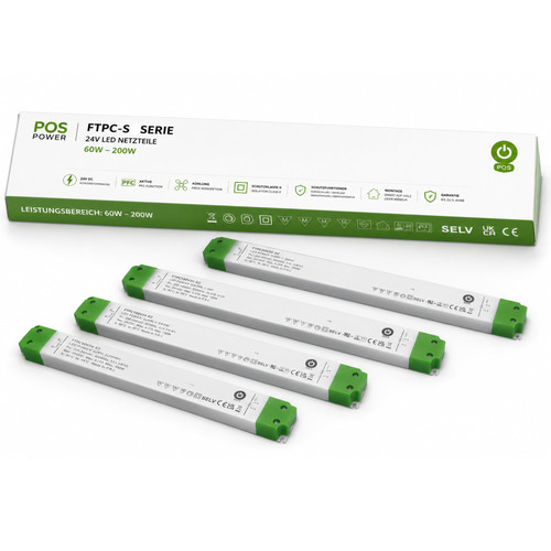 24v led netzteil trafo slim - 24v,