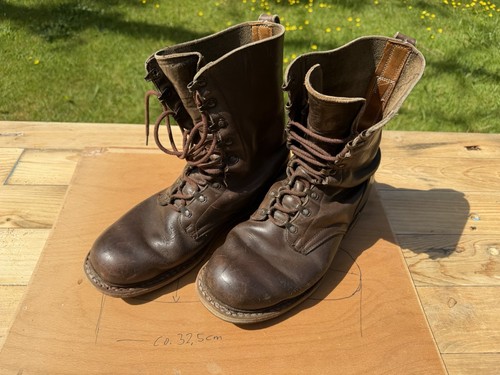 Braune frühe kampfstiefel - frühe, bw
