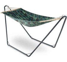 Ibiza 1 Person Palmblatt Hängematte mit Gestell (VonHaus)