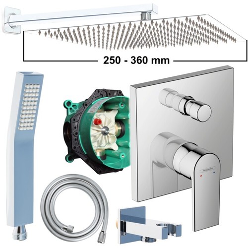 Hansgrohe duscharmatur vernis - duscharmatur,