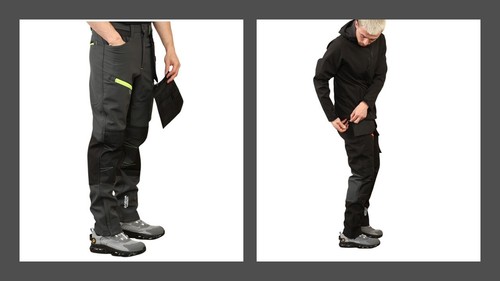 Herren softshell cargo hosen - softshell,