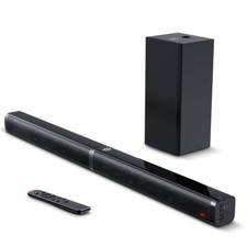 Bomaker Tapio V Soundbar Subwoofer 2.1 Kanal 100W USB Bluetooth 5.0 Schwarz